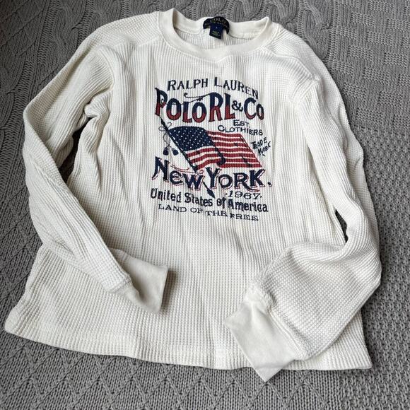 Ralph Lauren Thermal Top ~ 6 - Picture 2 of 6